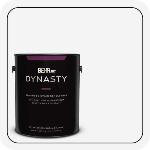 BEHR DYNASTY 1 gal. #BL-W09 Bakery Box Eggshell Enamel Interior Stain-Blocking Paint & Primer