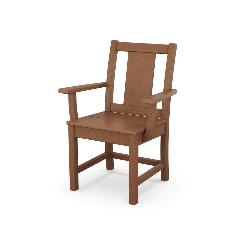 Prairie Dining Arm Chair in Teak -  POLYWOOD, TLD260TE