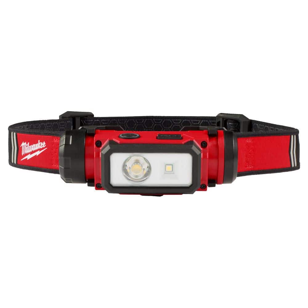 Milwaukee 600 Lumens LED REDLITHIUM Hard Hat Headlamp 2163-21