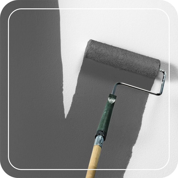 BEHR MARQUEE 1 gal. #N520-6 Asphalt Gray One-Coat Hide Matte