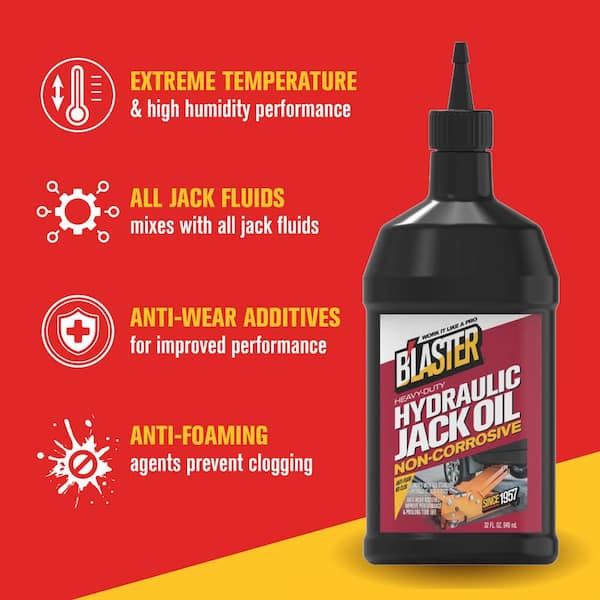 Blaster Hydraulic Jack Oil (Pack of 2) 32-HJO - The Home Depot