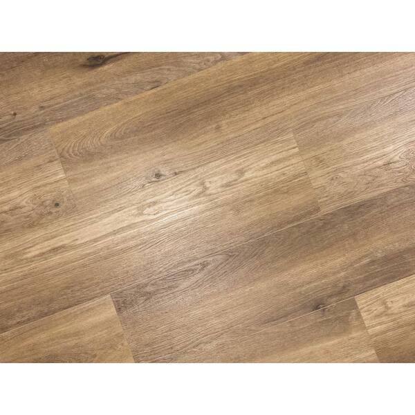 Madison 10mm/20mil Empire Black Walnut Waterproof Click Lock Luxury Vinyl  Plank Flooring - 9 in. W x 60 in. L x 10mm T