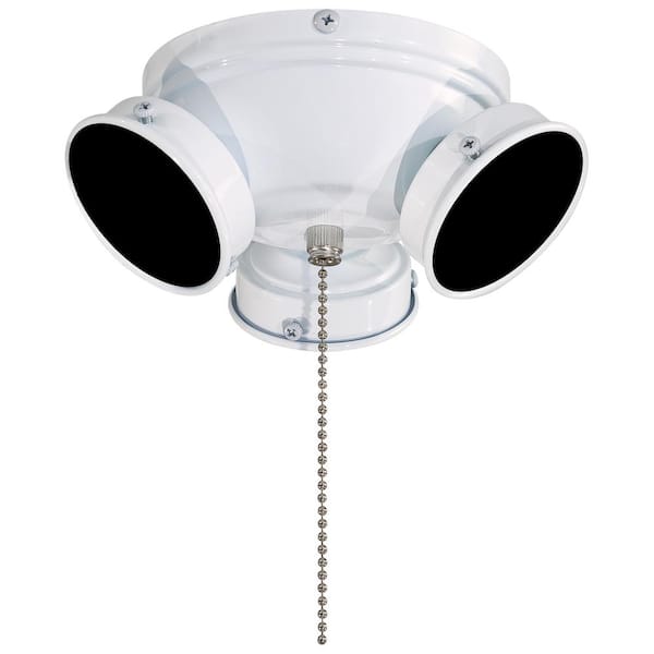 MINKA-AIRE Aire 3-Light LED White Ceiling Fan Universal Light Kit