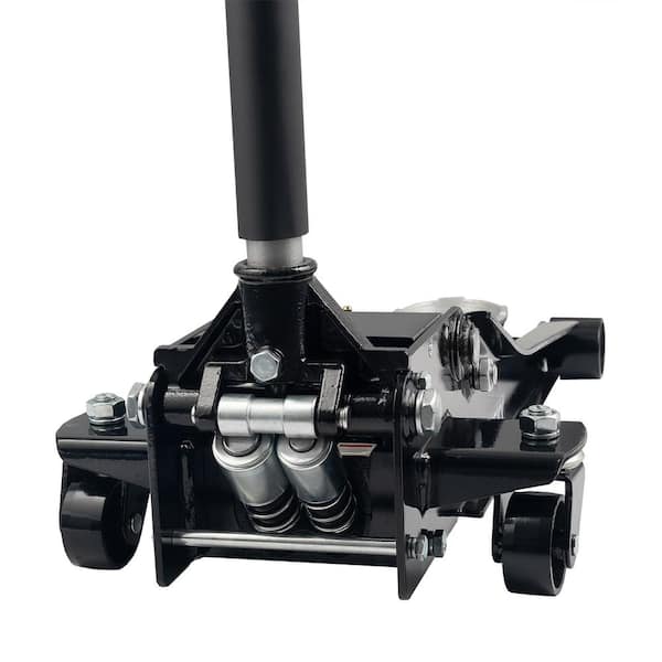 Husky 3-Ton Low Profile Floor Jack with Quick Lift with 14 in. 13 