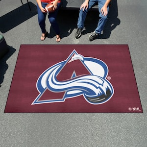Colorado Avalanche Maroon Ulti-Mat Rug  5ft. x 8ft.
