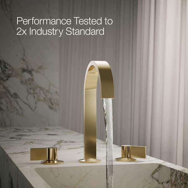 KOHLER Components Bathroom Sink Faucet Spout with Ribbon Design