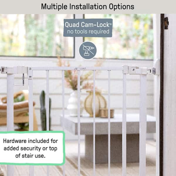 Ingenuity The Doorway 37W Series Baby Gate with Quad Cam-Lock