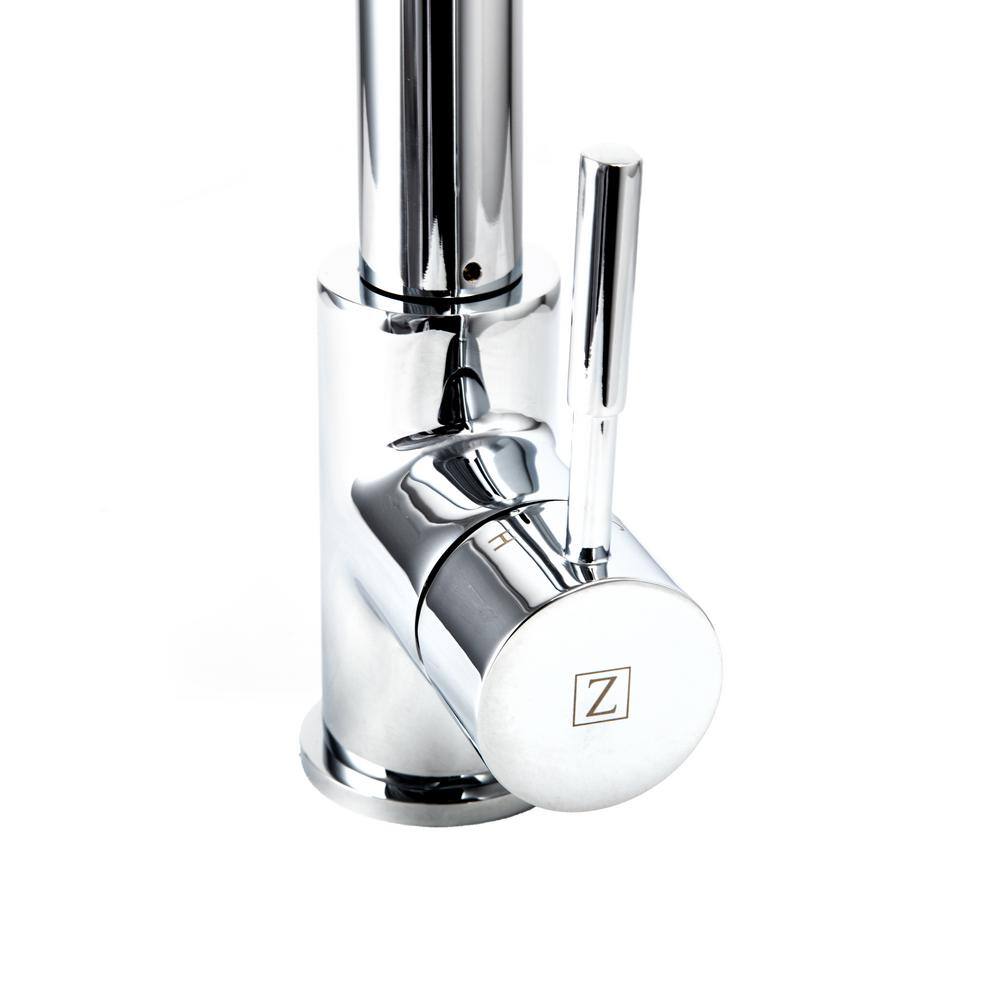 Gemini Chrome High Arc Kitchen Faucet