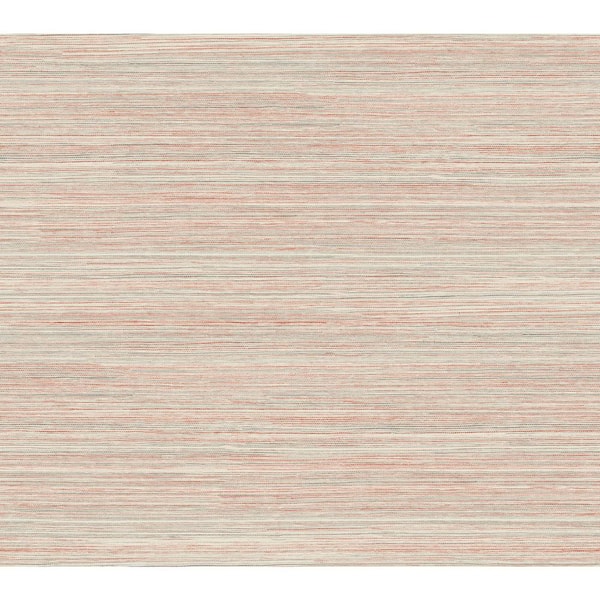 York Wallcoverings Fountain Grass Clay Red Matte Pre-pasted Paper Wallpaper 60.75 sq. ft