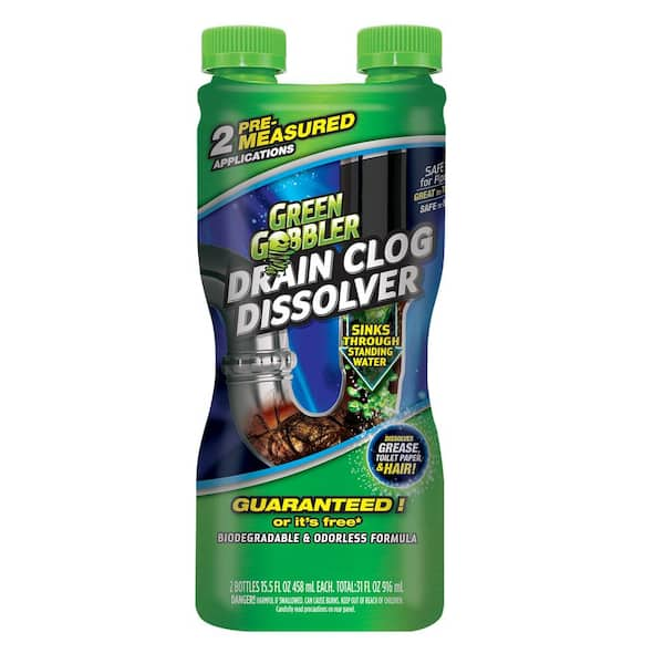 Photo 1 of 31 oz. Drain and Toilet Clog Dissolver Premeasured Applications