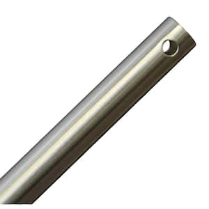 72 in. Satin Nickel Extension Downrod