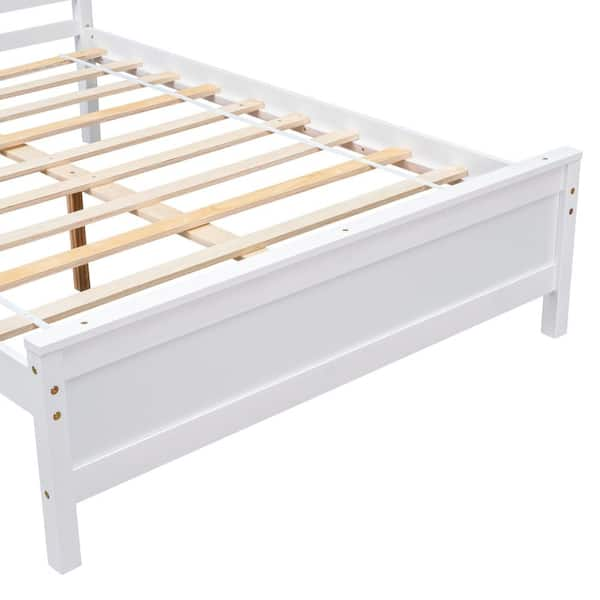 White pine hotsell single bed frame