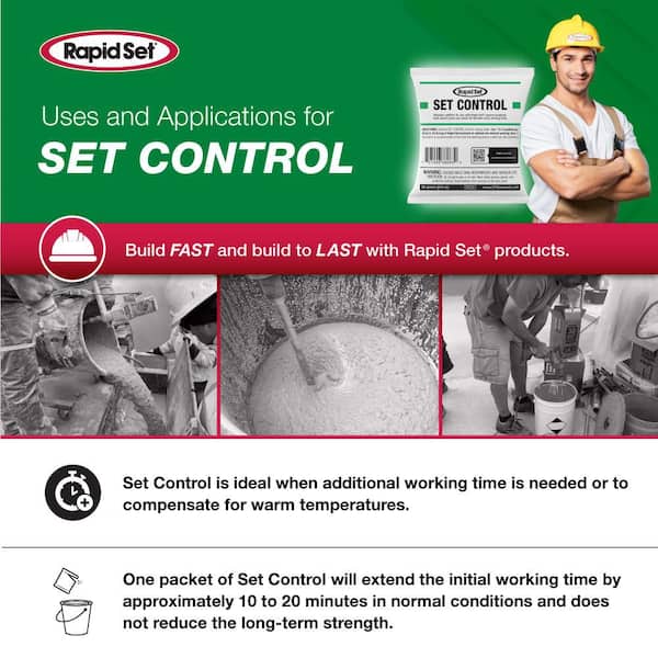 Rapid Set - 0.88 oz. Concrete Pharmacy Set Control