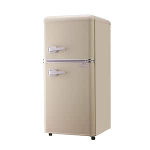 Compact Refrigerator 3.5 Cu.Ft WANAI Classic Retro Refrigerator 2 Door Mini  Refrigerator Adjustable Remove Glass Shelves Refrigerator Suitable for Dorm  Garage and Office - Yahoo Shopping