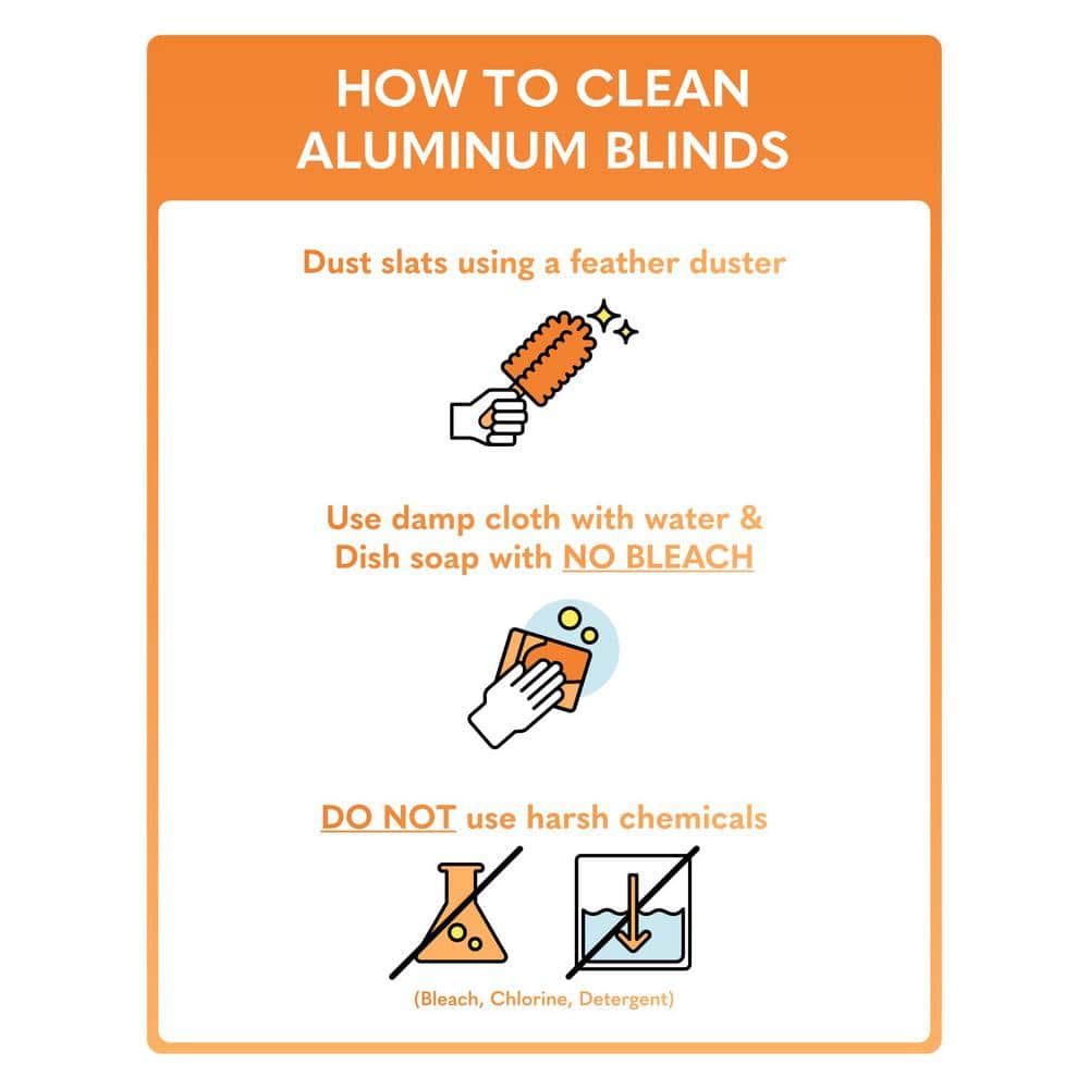 Size 39 in. W x 48 in White Cordless Aluminum Mini Blinds for Windows with 1 in. Slats - 39 in. W x 48 in. L(Actual Size 38.5 in. W x 48 in.L)