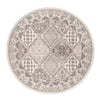 nuLOOM Vintage Tile Becca Beige 6 ft. x 6 ft. Round Area Rug OWMN04A ...