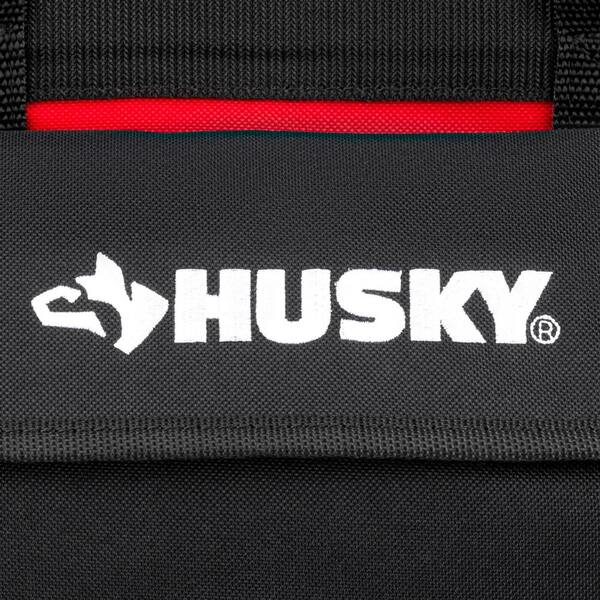 Husky 14 in. Open Tool Bag with 15 Pockets HD60088A-TH - The