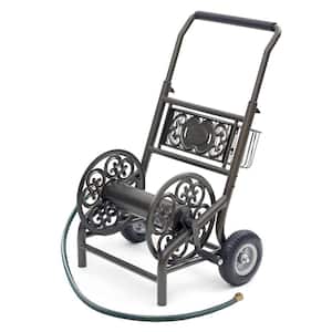 2-Wheel Decorative Hose Cart
