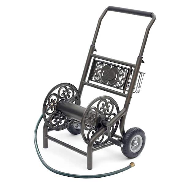 LIBERTY GARDEN 2-Wheel Decorative Hose Cart