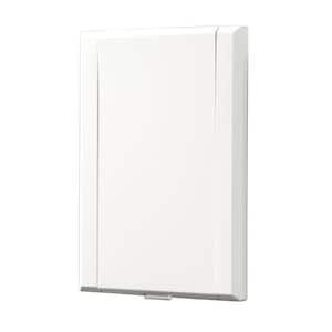 Central Vacuum Wall Inlet Cover in White