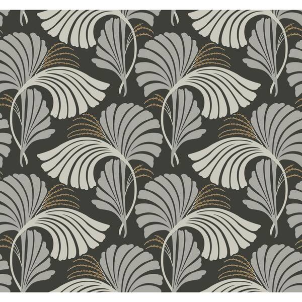 York Wallcoverings Dancing Leaves Unpasted Wallpaper (Covers 60.75 sq ...