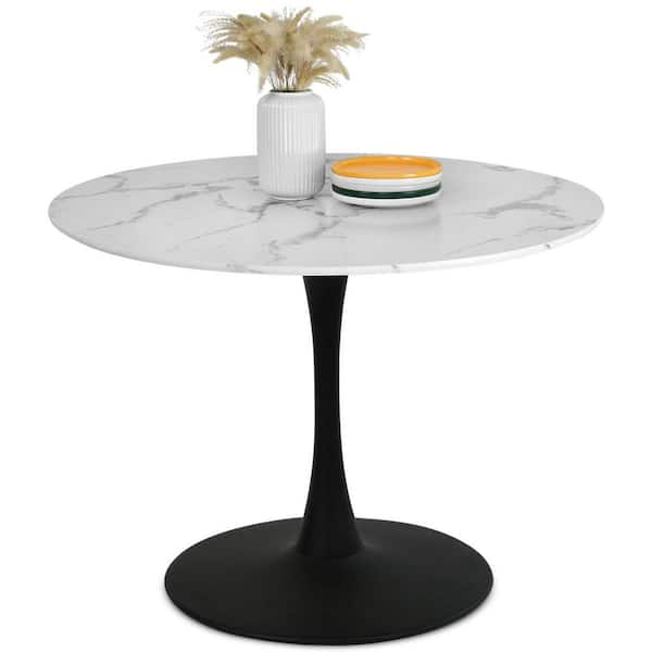 faux marble tulip table