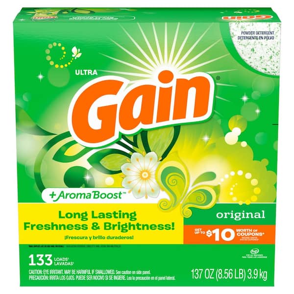 Gain Ultra 137 oz. Original Scent Powder Laundry Detergent (120 Loads)