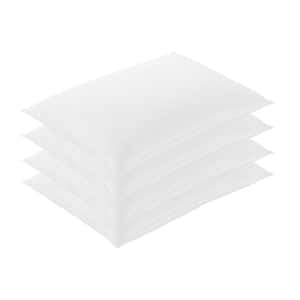 Medium Down and Feather Standard Pillow (28 in. L) (Set of 4)