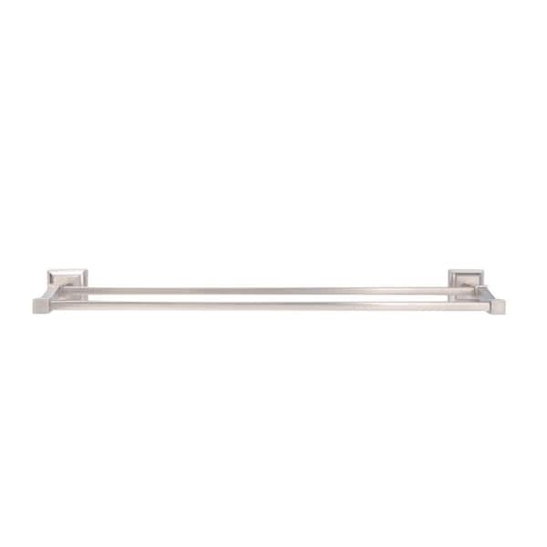 Barclay Products Stanton 18 in. Wall Mount Double Towel Bar in Brushed Nickel