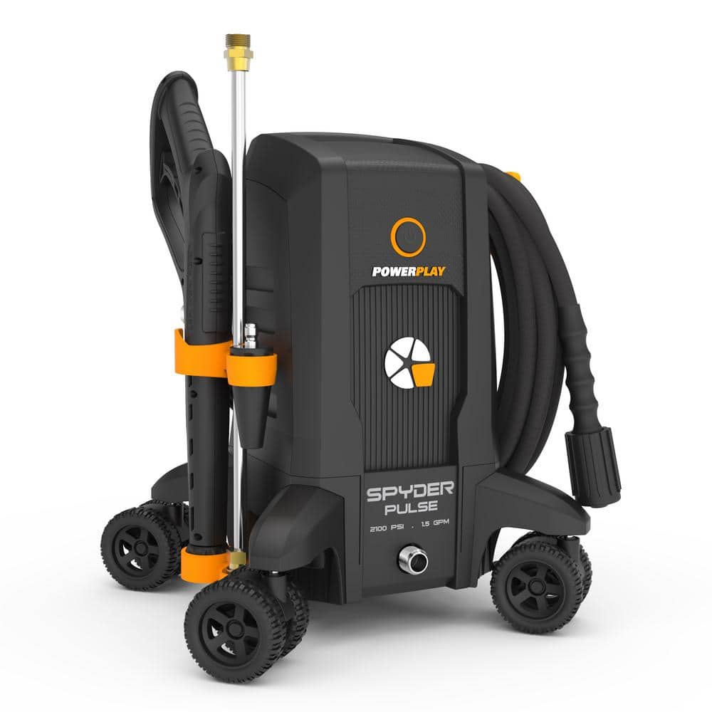 Spyder Pulse 2100 PSI Electric Pressure Washer with Plastic Hose