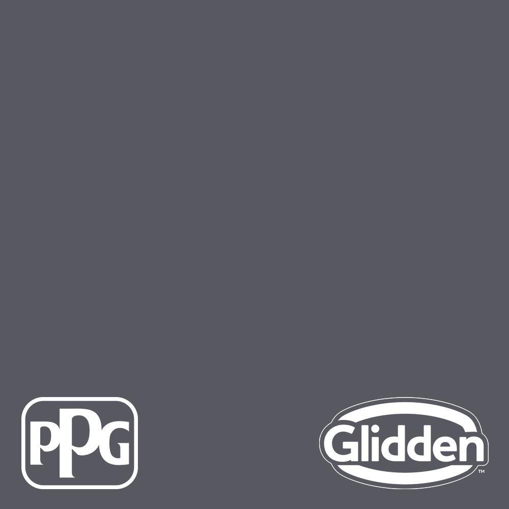 Glidden 8 oz. PPG10136 Gray Flannel Satin Interior Paint Sample