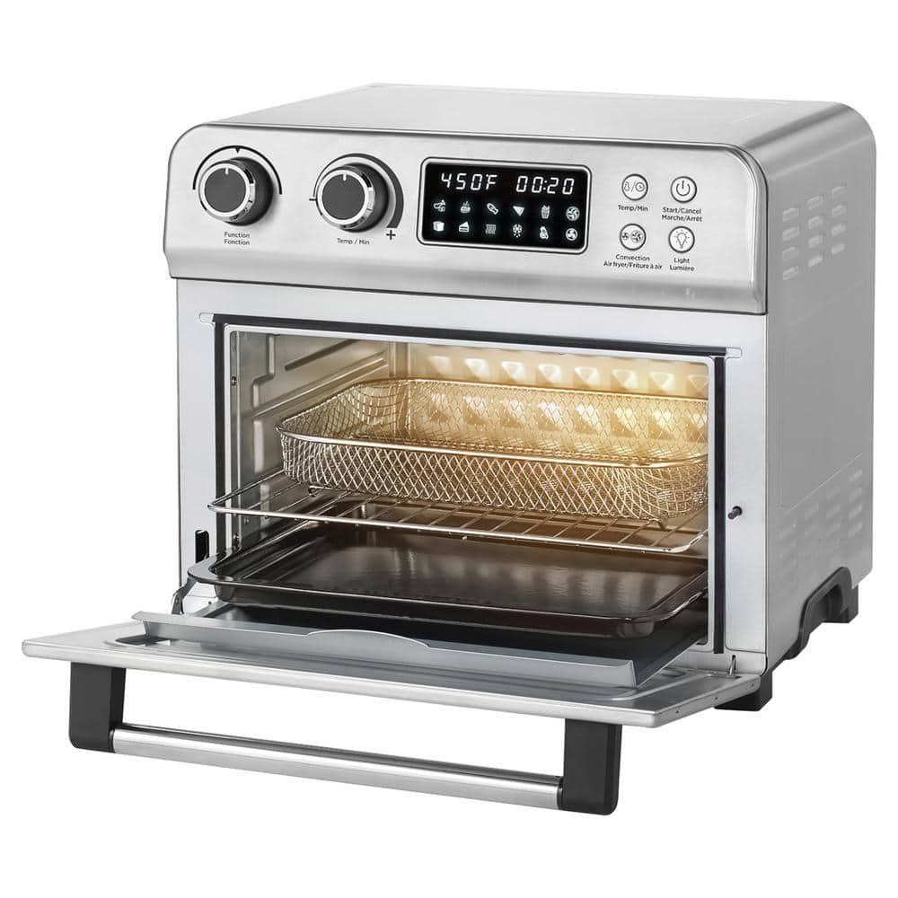 Oster 1700 W Stainless Steel Digital Toaster Oven and Air Fryer Extra Large  2153271 - The Home Depot
