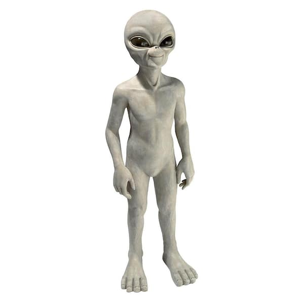 Design Toscano 34 in. H The Out of this World Alien Extra Terrestrial Large Statue