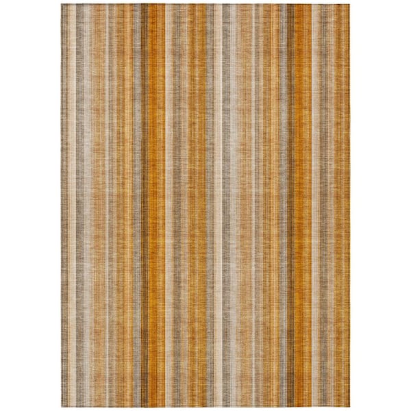 Addison Rugs Chantille ACN543 Paprika 10 ft. x 14 ft. Machine Washable Indoor/Outdoor Geometric Area Rug