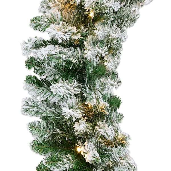 Best Choice Products 9 ft. Pre-Lit Christmas Garland with 50 LED Lights ...