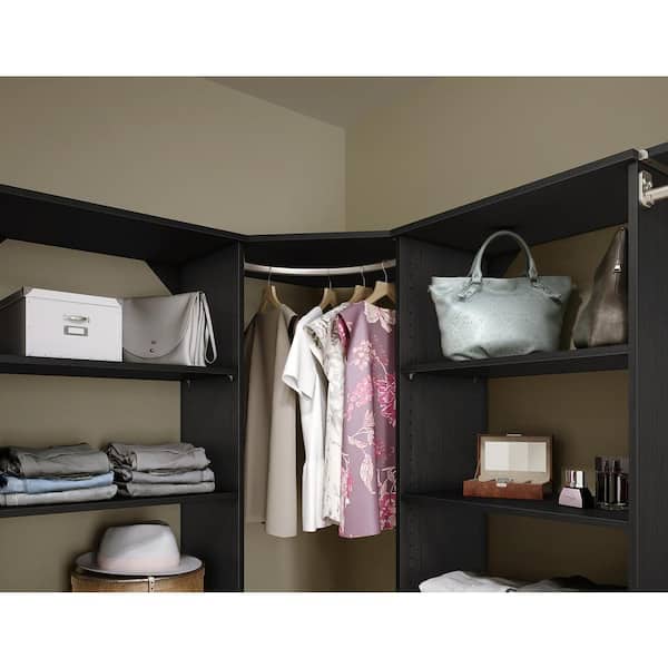 ClosetMaid Style+ Noir Corner Shelf Kit 2176 - The Home Depot