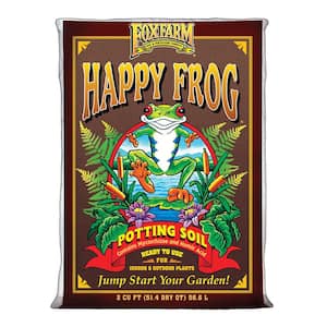 8 cu. ft. Happy Frog pH Adjusted Potting Soil Bags (4-Pack)