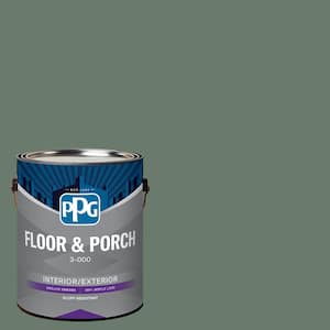 1 gal. PPG1134-6 English Ivy Satin Interior/Exterior Floor and Porch Paint