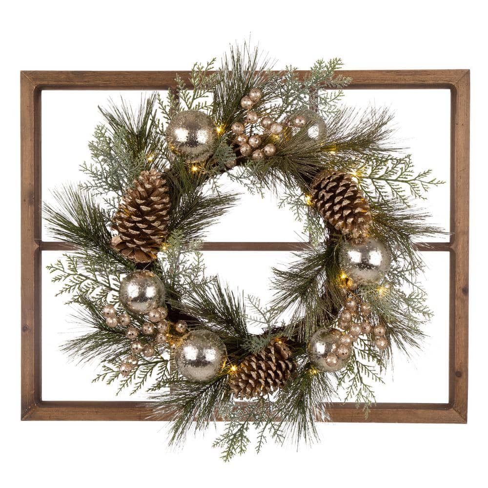 Gold-Brushed Pine Cone Ornaments with #myfavoritebloggers - the thinking  closet