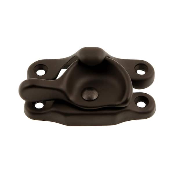 idh by St. Simons Oil-Rubbed Bronze Solid Brass Small Window Sash Lock
