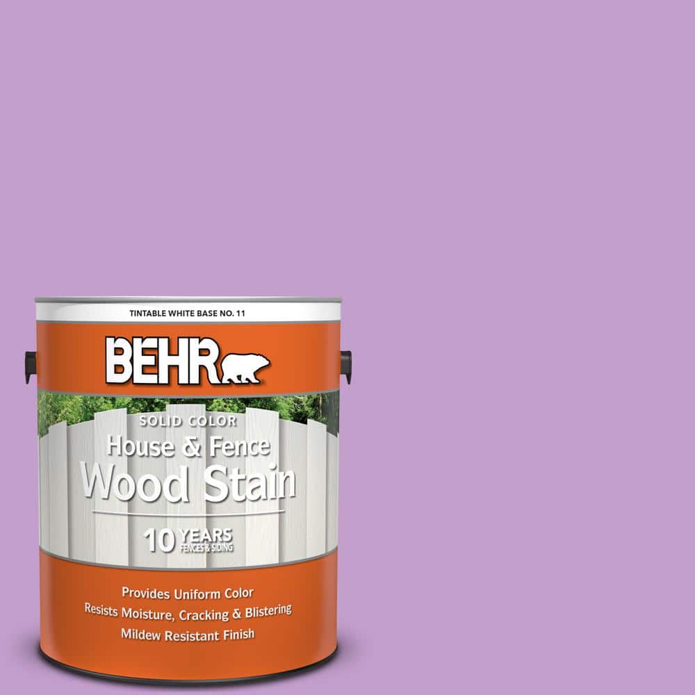 1 gal. #P100-4 Lovers Knot Solid Color House and Fence Exterior Wood Stain