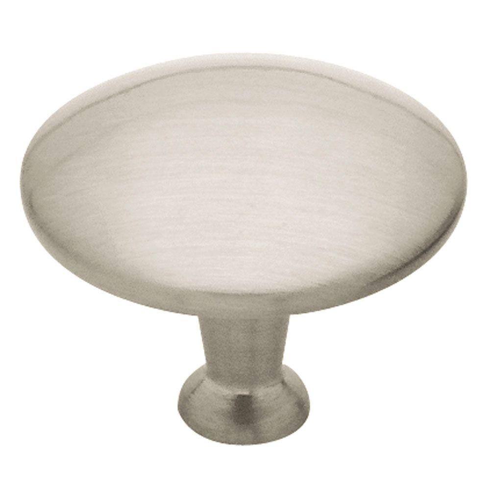 Liberty P67658M-SN-U 1-1/4 Domed Triangle-Base Cabinet Hardware Knob 2-Pack Liberty P67658M-SN-U 1-1/4 Domed Triangle-Base Cabinet Hardware Knob 2-Pack