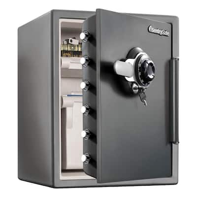 2.0 cu. ft. Fireproof & Waterproof Safe with Dial Combination Lock