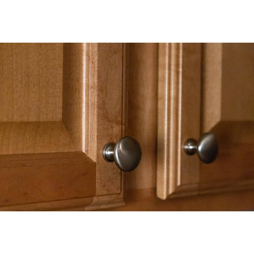 Midtown Satin Nickel Round Cabinet Knob Value Pack