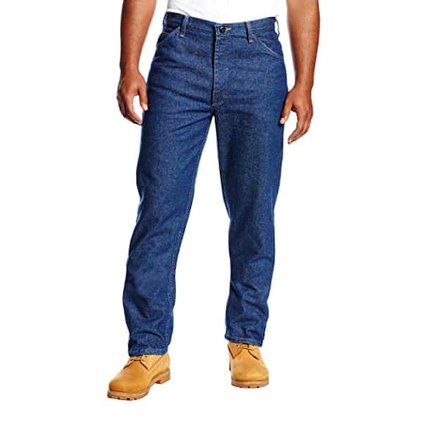 Bulwark 36 X 32 Stone Wash Cotton Denim Excel FR Flame Resistant Jeans With Zipper Closure