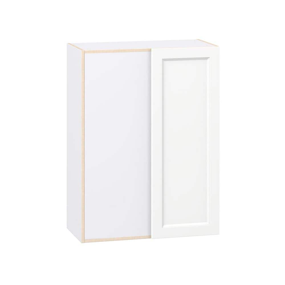 Laramie 30 in. W x 14 in. D x 40 in. H Assembled Blind Wall Corner Kitchen Cabinet in Painted Bright White price history on PriceWatchPro