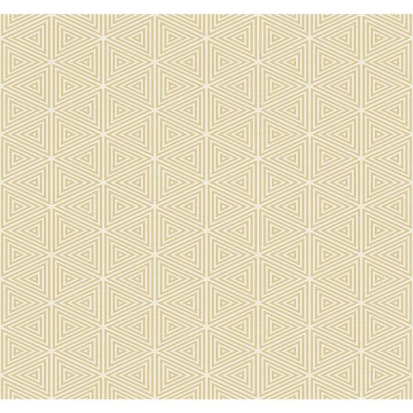 Seabrook Designs Appleton Geo Triangle Paper Strippable Roll (Covers 60.75 sq. ft.)