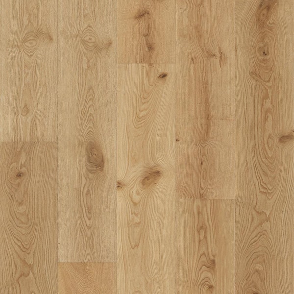 SELKIRK FLOORS Bold Cambridge Oak 5/8 in. T x 7.5 in. W Tongue and Groove Wire Brushed Engineered Hardwood Flooring (31.1 sq.ft./case)