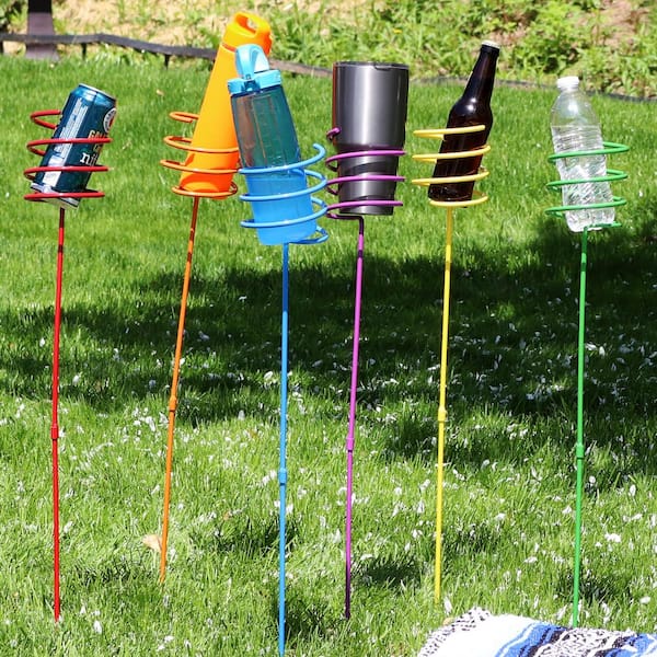 Yard Sign Stakes - 12 Pack Heavy Duty Metal Wire Stakes For Garden Lawn Signs 13 - View #3