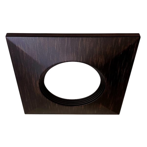 JBD 4 in. Square Baffle Designer Trim in Tuscan Bronze